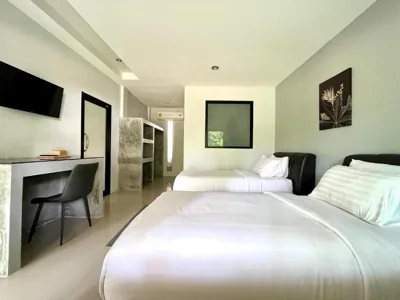 Chambre double ou lits jumeaux Superior avec vue sur le jardin — Sabaii Bay Resort